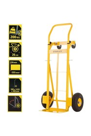 Resim AyrStore MT520 150/200Kg Endüstriyel Çok Fonksiyonlu El Arabası 