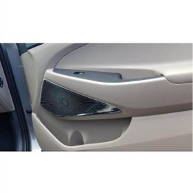 Resim OLED GARAJ Hyundai Tucson İçin Uyumlu Hoparlör Kaplama Silver 2015+ 