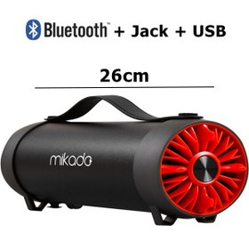 Resim Mikado MD-54BT 13 Watt Usb + Jack + Aux + Bluetooth Speaker Bluetooth Hoparlör 