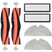 Resim Xiaomi Vacuum Mop 2 Stytj03zhm Uyumlu Yedek Fırça Hepa Filtre Mop Seti-6 Parça 