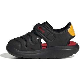 Resim Adidas Water Sandal Micket Mouse I Unisex Bebek Spor Sandalet Jq4399 Siyah 