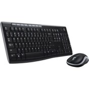Resim Logitech MK270 Q Kablosuz USB Siyah Multimedya Klavye/mouse Set 920-004525 