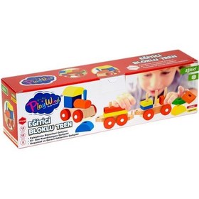 Resim 351-Ony Kutuda Ahşap Eğitici Bloklu Tren 