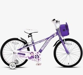Resim Kron Hydra 20 Jant 6-10 Yaş Kız Çocuk Bisikleti Denge Tekerlekli Çantalı Mor Renk Kız Çocuk Bisiklet 