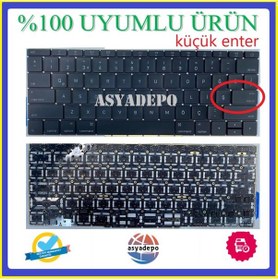 Resim Apple Uyumlu MacBook Pro Retina13 No Touch Bar 2016 Klavye Tr Küçük En 