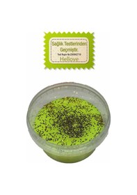 Resim Slime Simli Kaliteli 1 Adet Fosfor Renk Ele Yapışmayan Pofuduk Yumuşacık Slime 001 