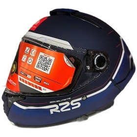 Resim Mt Thunder 4 SV R25 B5 Motosiklet Kaskı Lacivert Mat Mavi 