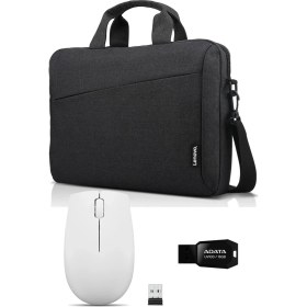 Resim Lenovo 300 Kablosuz Mouse + Lenovo T210 Notebook Çanta + Adata UV100 16GB Flash Bellek 