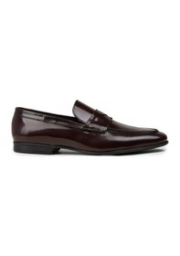 Resim Deery Erkek Bordo Hakiki Deri Loafer Ayakkabı - 01988mbrdc01 Bordo 