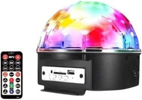 Resim Bluetooth ve Uzaktan Kumandalı Çok Renkli Masaüstü Disko Topu 