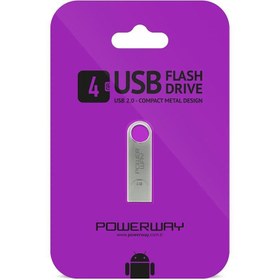 Resim POWERWAY 4 GB METAL USB FLASH BELLEK 
