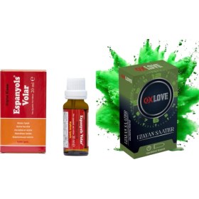 Resim Caas Espanyols Volar Kadınlara Özel Damla + Oxlove Uzayan Saatler Prezervatif 10 Adet 