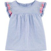 Resim OshKosh B'Gosh Kız Bebek Bluz Mavi 