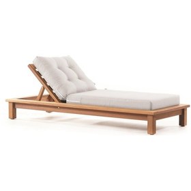 Resim Nuano Consept Vera 80 Şezlong - Minderli - Kahverengi 