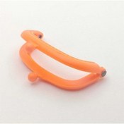 Resim yumakça Plastik Cüzdan Klipsi 8 Cm Turuncu 