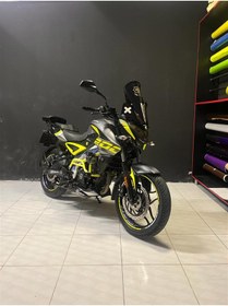 Resim Bajaj Pulsar Ns200 Neon Sarı Sticker Takım Modeli 