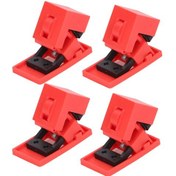 Resim Teltree 4 Adet Abs Devre Kesici Kilidi - Yüksek Sıcaklık Dayanıklı, 120-277v Uyumlu, İşlem Engelleme Ve Güvenlik Sağlar 