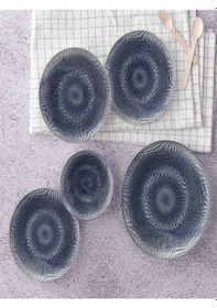 Resim Güral Porselen Atina 24 Parça 6 Kişilik Bone Yemek Takımı 4101622 