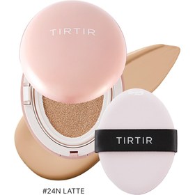 Resim TIRTIR - Mask Fit ALL COVER Cushion (Uzun Süre Kalıcı Kusursuz Kapatıcı Mat Bitişli Cushion Fondöten) 18g (%50 İndirimli) - #24N LATTE 