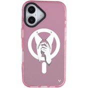 Resim iPhone 16 Plus Kravat Telefon Kılıfı 