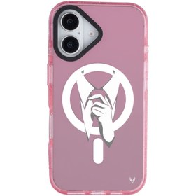 Resim iPhone 16 Plus Kravat Telefon Kılıfı 