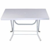Resim EminHome Seta Beyaz Katlanır Masa 70x120 cm 