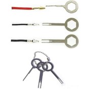 Resim 39 Parça Terminal Çıkarma Aleti Kiti, Terminal Bağlantı Pin Çıkarıcı, Araç Elektrik Teli Krimp Bağlantı Pin Çıkarıcı Kiti 