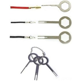 Resim 39 Parça Terminal Çıkarma Aleti Kiti, Terminal Bağlantı Pin Çıkarıcı, Araç Elektrik Teli Krimp Bağlantı Pin Çıkarıcı Kiti 