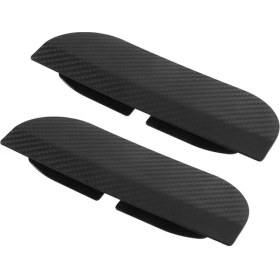Resim Karbon Desenli Araba Ayna Yağmur Koruyucu Siper – Evrensel Uyumlu, Su Geçirmez, Kolay Montaj – Yan Ayna Görüş Koruyucu Siperlik 2’li Set 