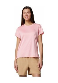 Resim Columbia Bluevista Hill Kadın Teknik Kısa Kollu T-shirt Al3349 Pembe 