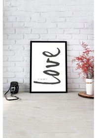 Resim Notpa Tek Tablo Çerçeve Görünümlü Ahşap Duvar Tablosu A4 21 X 29.7 Asd 