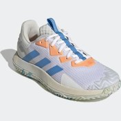 Resim Adidas GY4691 SoleMatch Control Gri Erkek Tenis Ayakkabı adidas