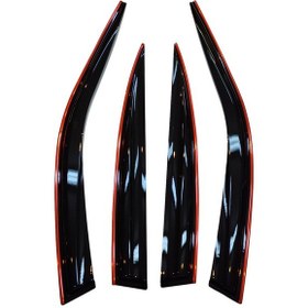 Resim Chery Omoda 5 Kırmızı Kromlu Cam Rüzgarlığı 