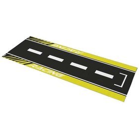 Resim GOGOPREMİUM UNİVERSAL SARI DESENLİ 80 X 220 cm KAYDIRMAZ MOTOSİKLET HALISI 
