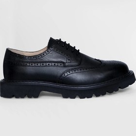 Resim Lufıan Mary Kadın Deri Siyah Oxford Ayakkabı Çok Renkli 