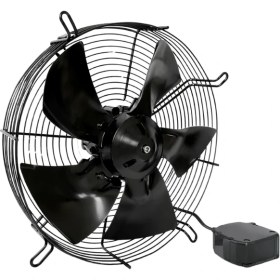 Resim Dündar 50 cm FM 50 370 watt 6900 m3/h 1400 DD 220/230 volt Monofaze Aksiyal Tip Üfleme Soğutma Fanı 
