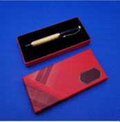 Resim Kenpazar Kutulu Hediyelik Metal Roller Kalem Dekoratif Hediyelik 