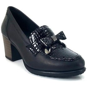Resim Mammamia 3130 Hakiki Deri Günlük Kadın Ayakkabı-siyah Siyah 