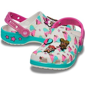 Resim Crocs Lol Surprise Bff Cls Clg K Kız Çocuk Sandalet Beyaz 