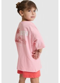 Resim U.s. Polo Assn. Kız Çocuk Somon Pijama Takım 50326612-vr047 