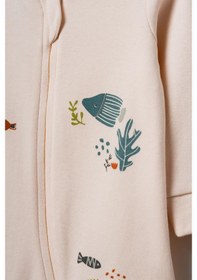 Resim Babycosy Organic Wear Bebek Tulum Organik Pamuk , Bebek - Yenidoğan- Csy8212 Cream 