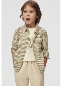 Resim Nk Kids Erkek Gömlek 25ynk48521 Haki 