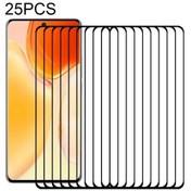 Resim Vivo X70 Pro 25 Adet 3d Kavisli Kenar Tam Ekran Temperli Cam Filmi İçin 