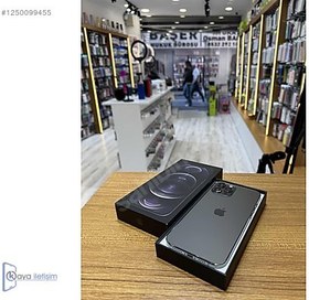Resim Apple iPhone 12 Pro Max İkinci El TR | 128 GB | Gri 