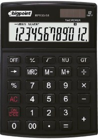 Resim Bigpoint BP503-95 12 Hane Hesap Makinesi 