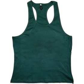 Resim Top Glory Fitness Gym Tank Top Atlet Sporcu Atleti Yeşil 5029 Koyu Yeşil 