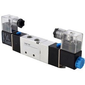 Resim 4v120-06 Çift Bobin Valf 5-2 1/8 220v 