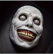 Resim Ürpertici Cadılar Bayramı Maskesi Gülümseyen Demons Korku Yüz Diğer 