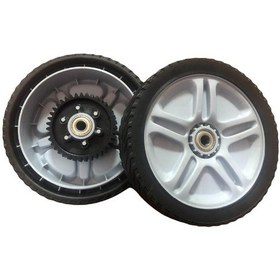Resim Çim Biçme Makinesi Şanzımanlı Teker Takımı Bilyalı 20 Cm 
