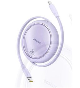Resim Baseus P10364501511-00 20w 1m Mor Çıkarılabilir Şarj 